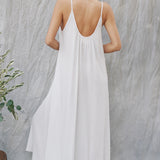 TULUM low back maxi - white