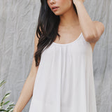 TULUM low back maxi - white