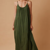 TULUM low back maxi - moss
