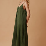 TULUM low back maxi - moss