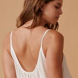 TULUM low back maxi in naked - white