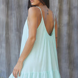 ST TROPEZ ruffle mini - ocean