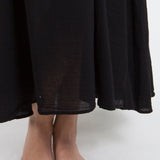TULUM low back maxi - black