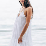 9seed st tropez mini dress ST TROPEZ ruffle mini