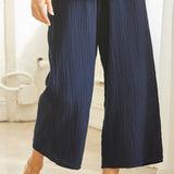 THE PINES beach pant in double gauze - pacific