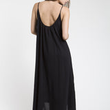 TULUM low back maxi - black
