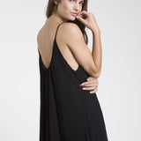 TULUM low back maxi - black